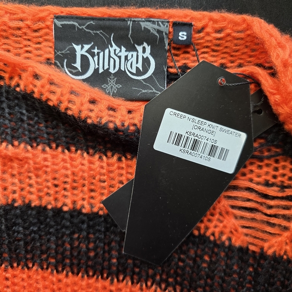 Killstar Creep N Sleep Distressed Knit Top - Picture 7 of 10